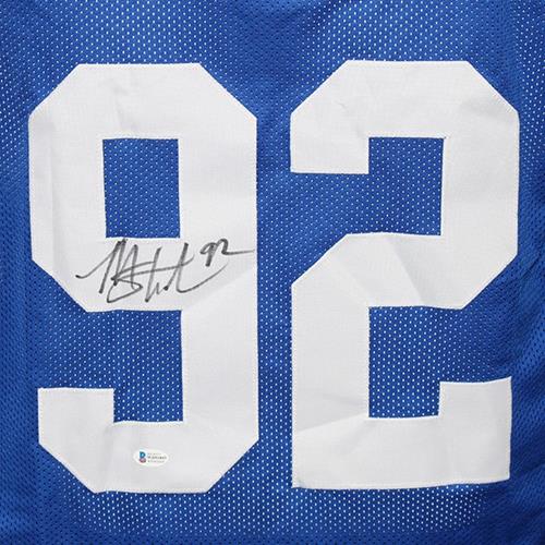 Michael strahan hot sale autographed jersey