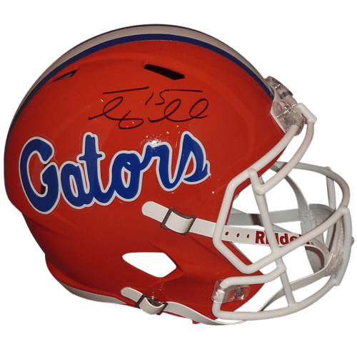 Tim Tebow Autographed Florida Gators Deluxe Full-Size Replica Helmet - Tebow Holo