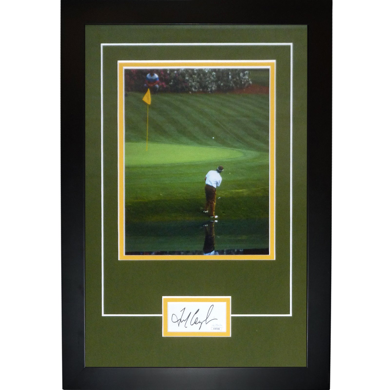 Fred Couples Autographed 1992 Masters (Chipping) 