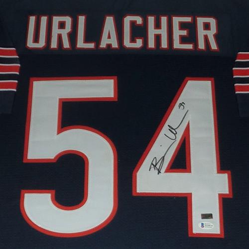 Brian urlacher best sale signed framed jersey