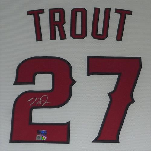 Los Angeles Angels White selling #27 Trout