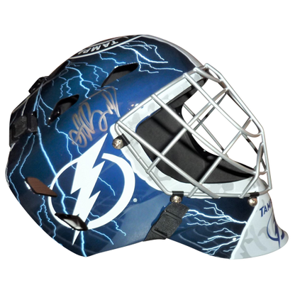 Andrei Vasilevskiy Autographed Tampa Bay Lightning Full-Size Goalie Mask - JSA Witness