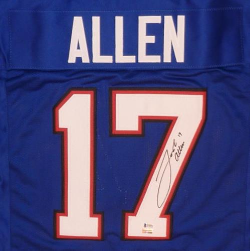 Josh allen deals jersey stitched