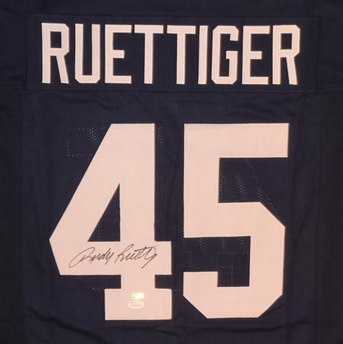 Rudy Ruettiger Autographed/Signed Jersey COA Notre 2024 Dame Fighting Irish Rudi