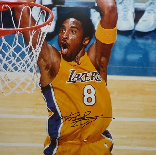 Kobe Bryant Autographed Signed Framed Los Angeles Lakers 