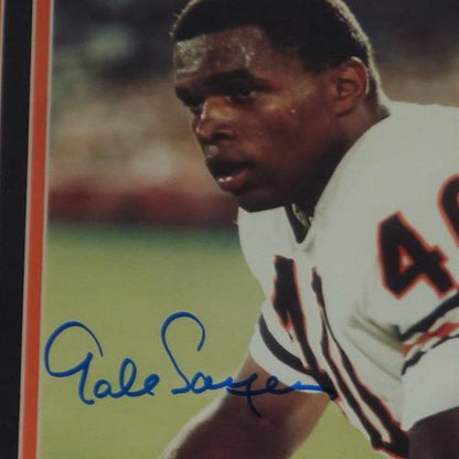 Gale Sayers 8x10 Photo Page (Chicago Bears) Great Moments in