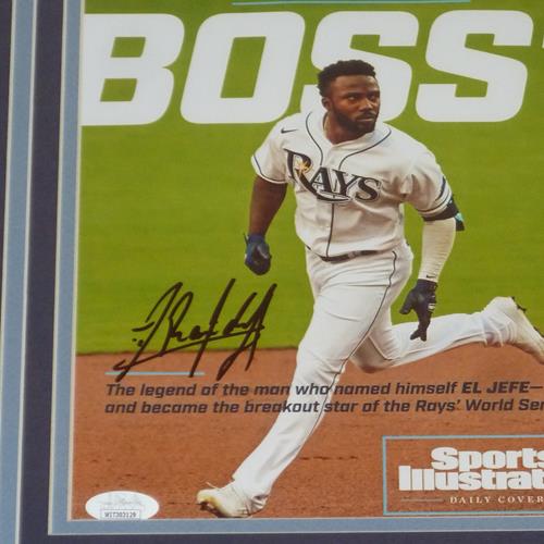 Randy Arozarena Autographed Tampa Bay Rays (Who's The Boss) Framed 8x10  Photo - JSA