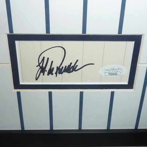 Jorge Posada Autographed New York Yankees OMLB #20 Steiner CX – BG  Autographs