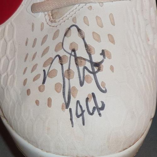 Mike Trout Autographed 2019 MVP Season Game Used Cleats - Both Signed - 19  GU - Anderson Authentics LOA, JSA LOA