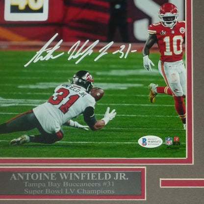 Antoine Winfield Jr Autographed Tampa Bay (White #31) Jersey - BAS – Palm  Beach Autographs LLC