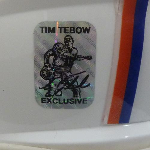 Tim Tebow Autographed Hand Signed Florida Gators Stars & Stripes Mini Football  Helmet with Heisman Inscription - PSA/DNA