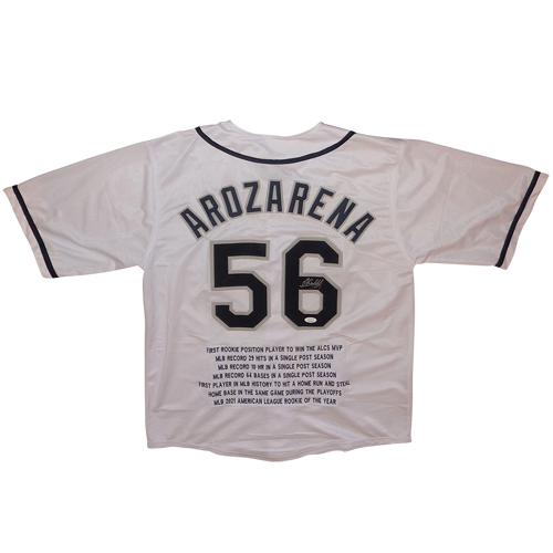 Randy Arozarena Tampa Bay Rays signature 2023 shirt - Limotees