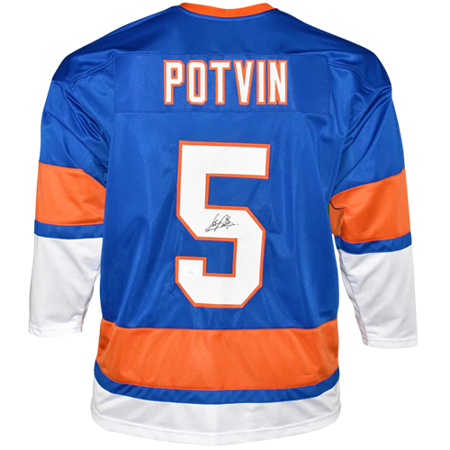 Denis Potvin Autographed New York Islanders Fanatics Jersey - NHL Auctions