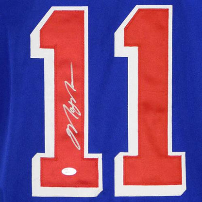 Mark Messier Autographed New York Rangers (White #11) Deluxe Framed Je –  Palm Beach Autographs LLC