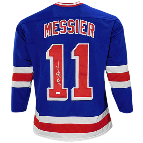 Mark Messier New York Rangers Autographed Deluxe Framed 8'' x 10'' Stanley Cup Goal Celebration Photograph
