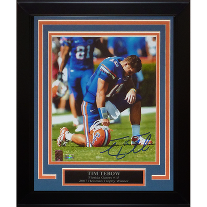 Tim Tebow Autographed Florida Gators (Blue #15) Jersey w/ 06 Champs –  Palm Beach Autographs LLC