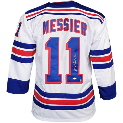 Mark Messier Signed Rangers Captain Jersey (JSA LOA)