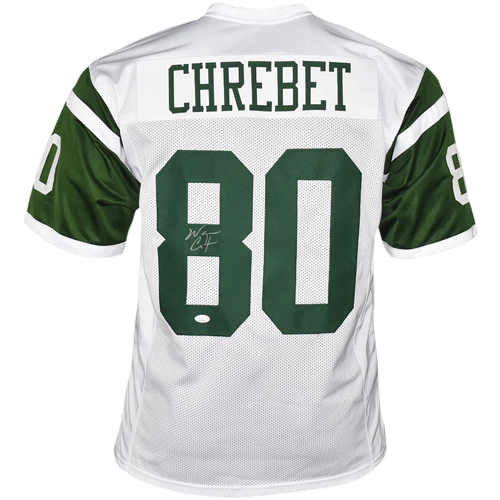 Nike New York Jets No80 Wayne Chrebet White Men's Stitched NFL Vapor Untouchable Limited Jersey