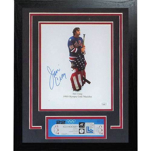 1980 Team USA Miracle on Ice 16x20 Photo Signed by (19) with Jim Cra –  GSSM