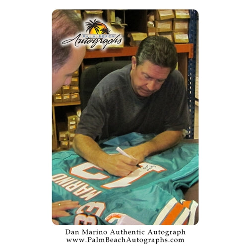 Dan Marino Autographed Miami Dolphins (Teal #13) Deluxe Framed Jersey –  Palm Beach Autographs LLC