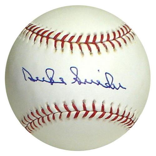 Duke Snider Autographed MLB Baseball