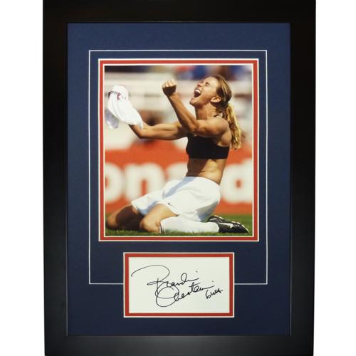 Brandi Chastain Autographed US Womens Soccer (Bra Celebration) 