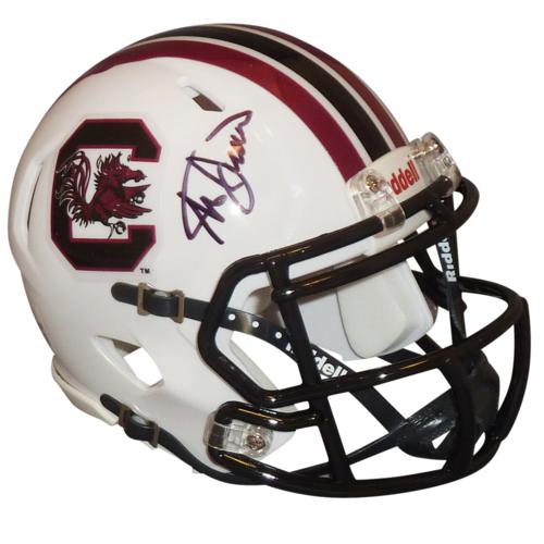 Steve Spurrier Autographed South Carolina Gamecocks Mini Helmet